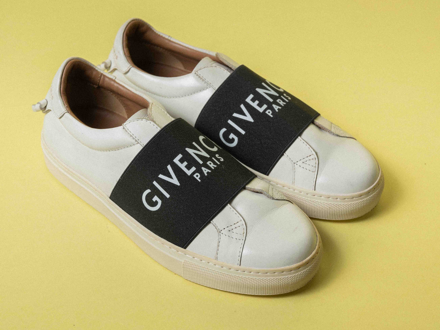 Givenchy White Leather Urban Street Sneakers