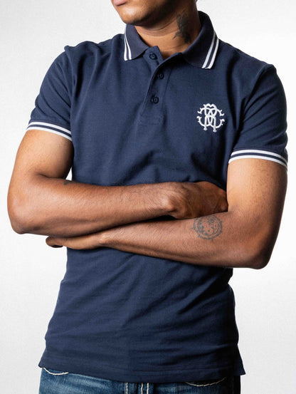 Roberto cavalli Monogram-Embroidered Polo Shirt