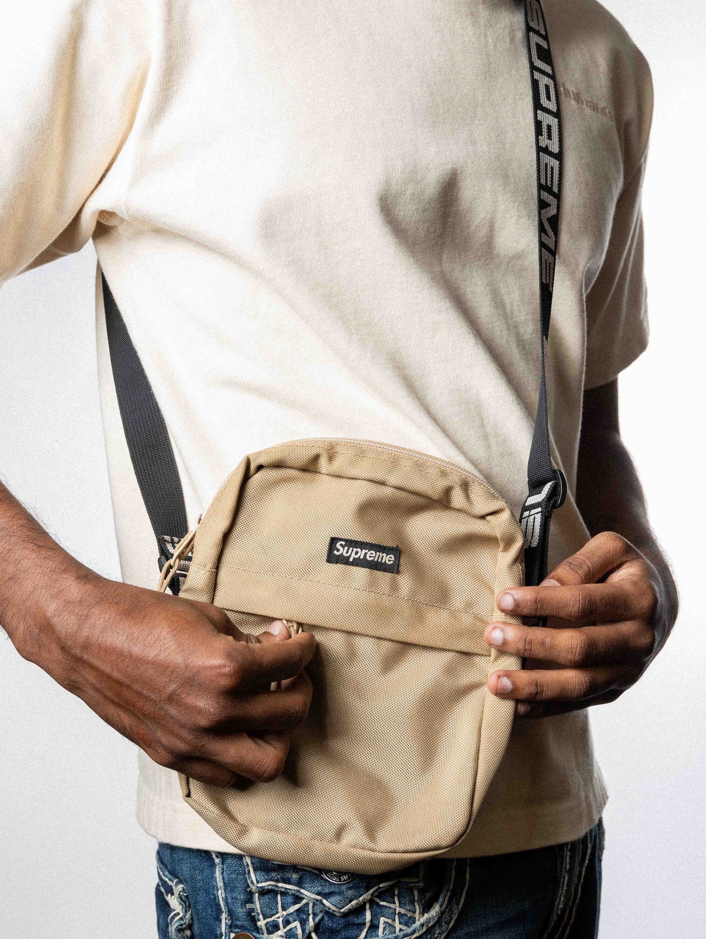 Supreme Shoulder Bag - Tan