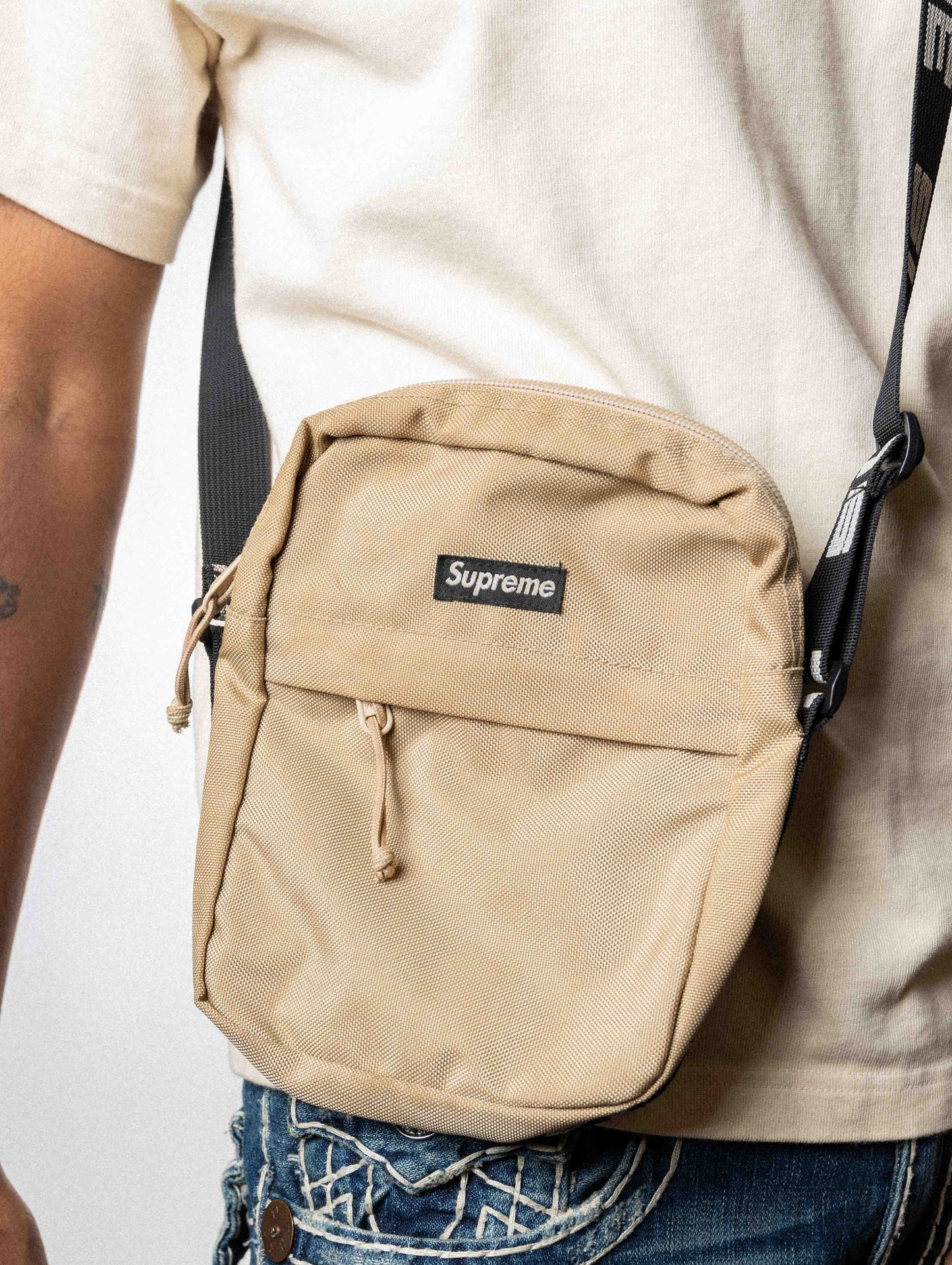 Supreme Shoulder Bag - Tan