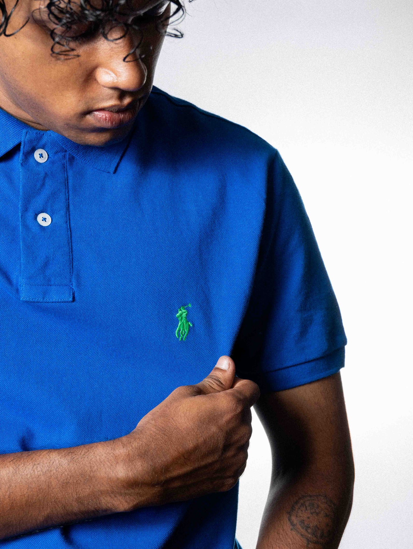 Polo Ralph Lauren Slim Fit Polo T-shirts - Blue