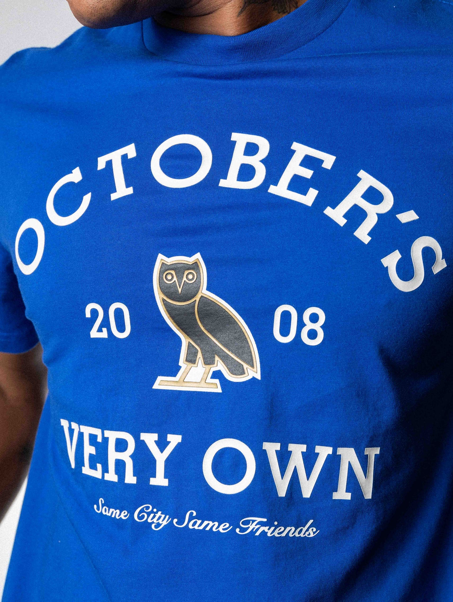 OVO Collegiate T Shirt _ Blue