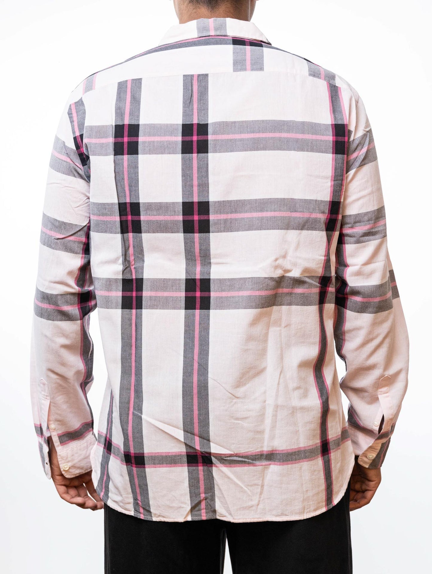 Burberry Brit Cotton Check Shirt Pink