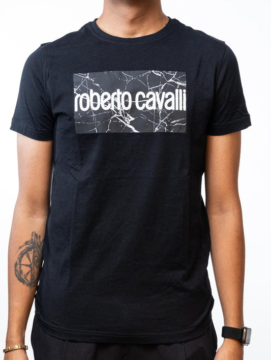 Roberto Cavalli Logo Tee