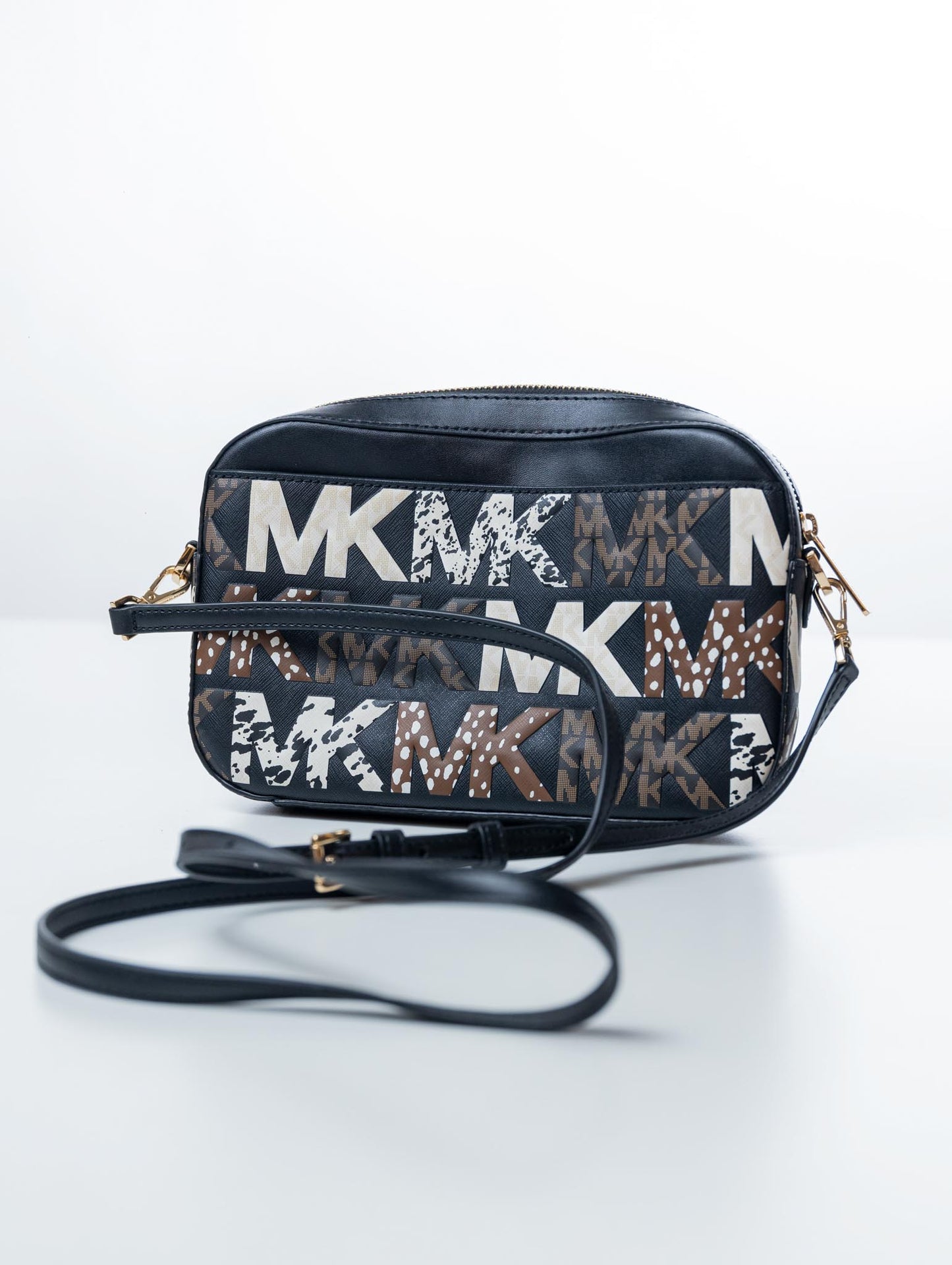 Michael Kors Monogram Crossbody Bag