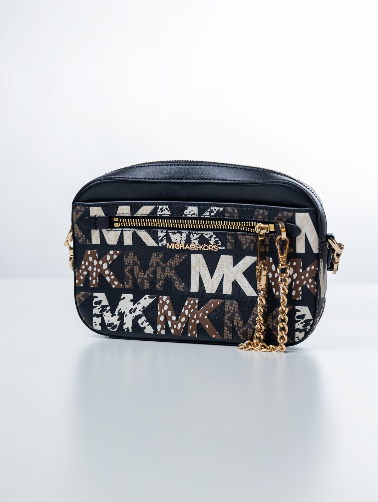 Michael Kors Monogram Crossbody Bag