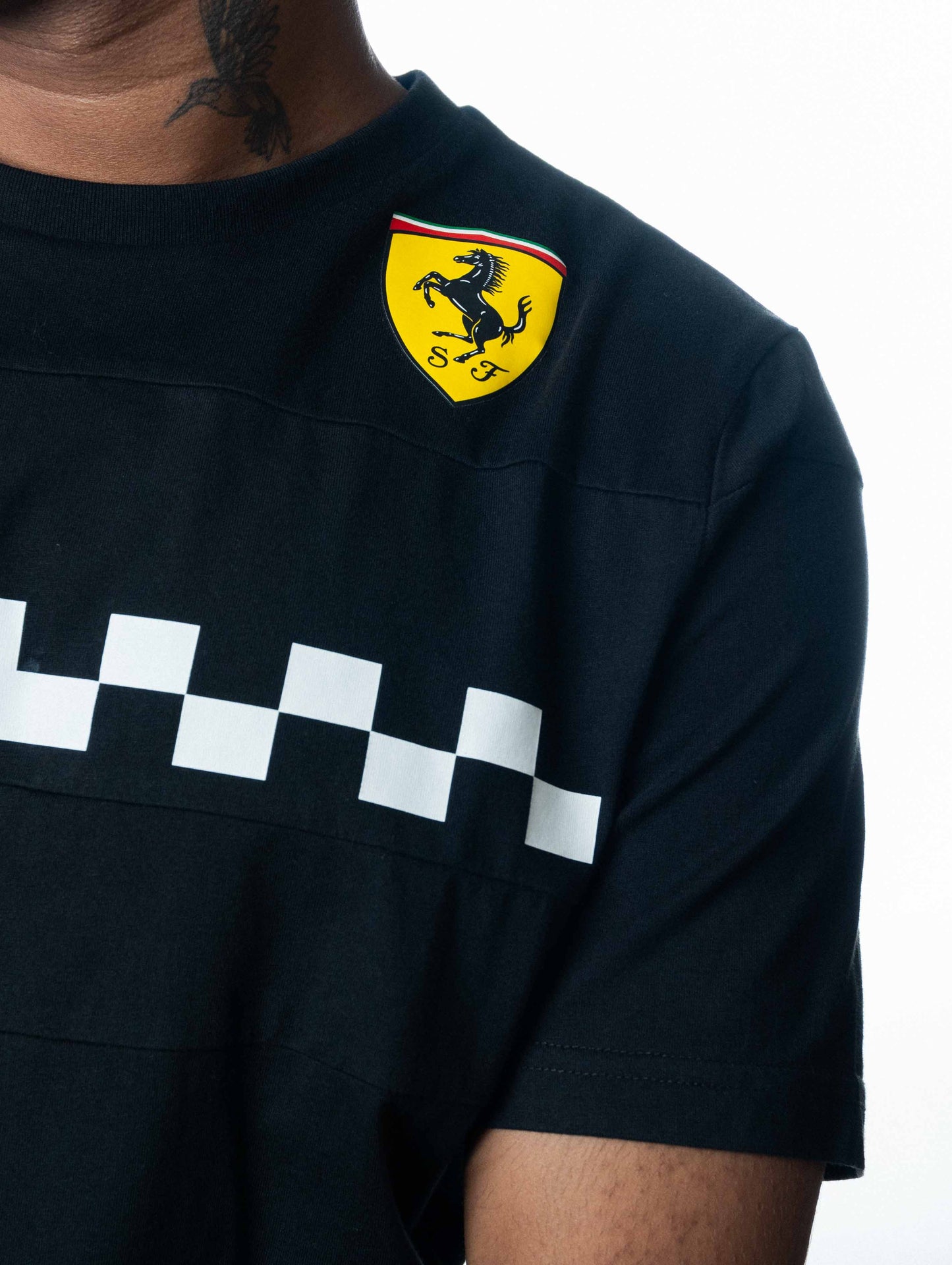 Puma Scuderia Ferrari Race SDS Men's Black Tee