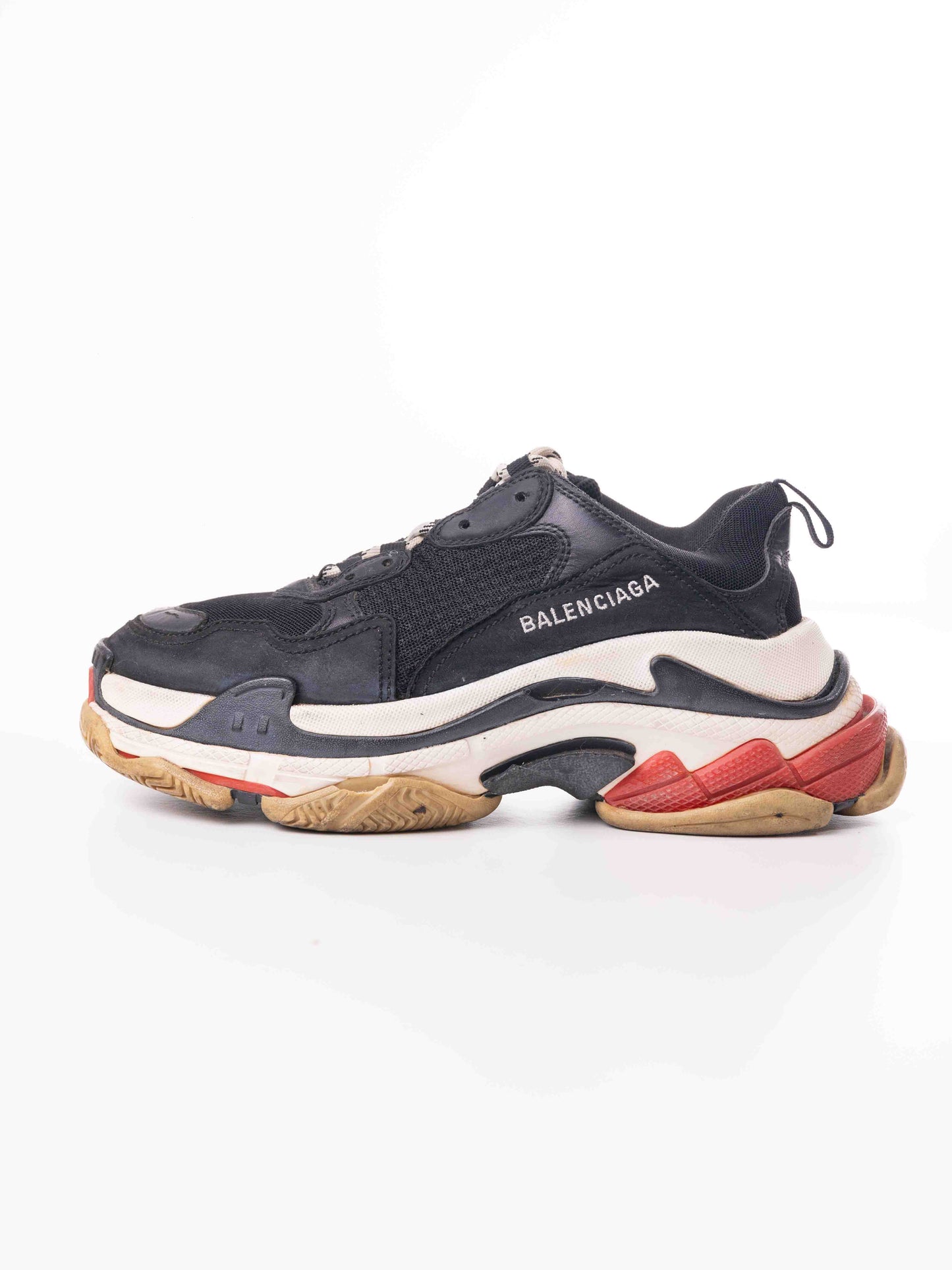 Balenciaga Triple S Sneaker Black Red White