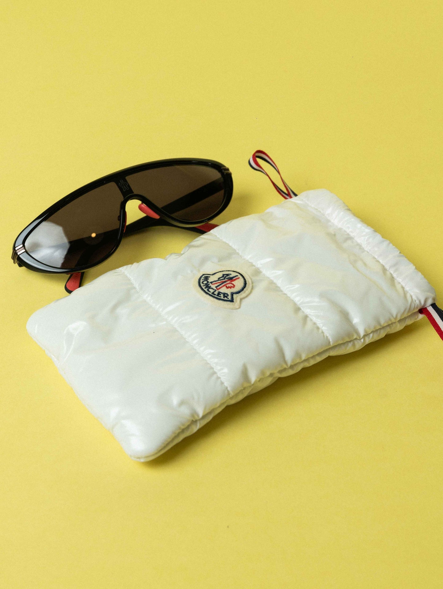 Moncler Vitesse shield sunglasses