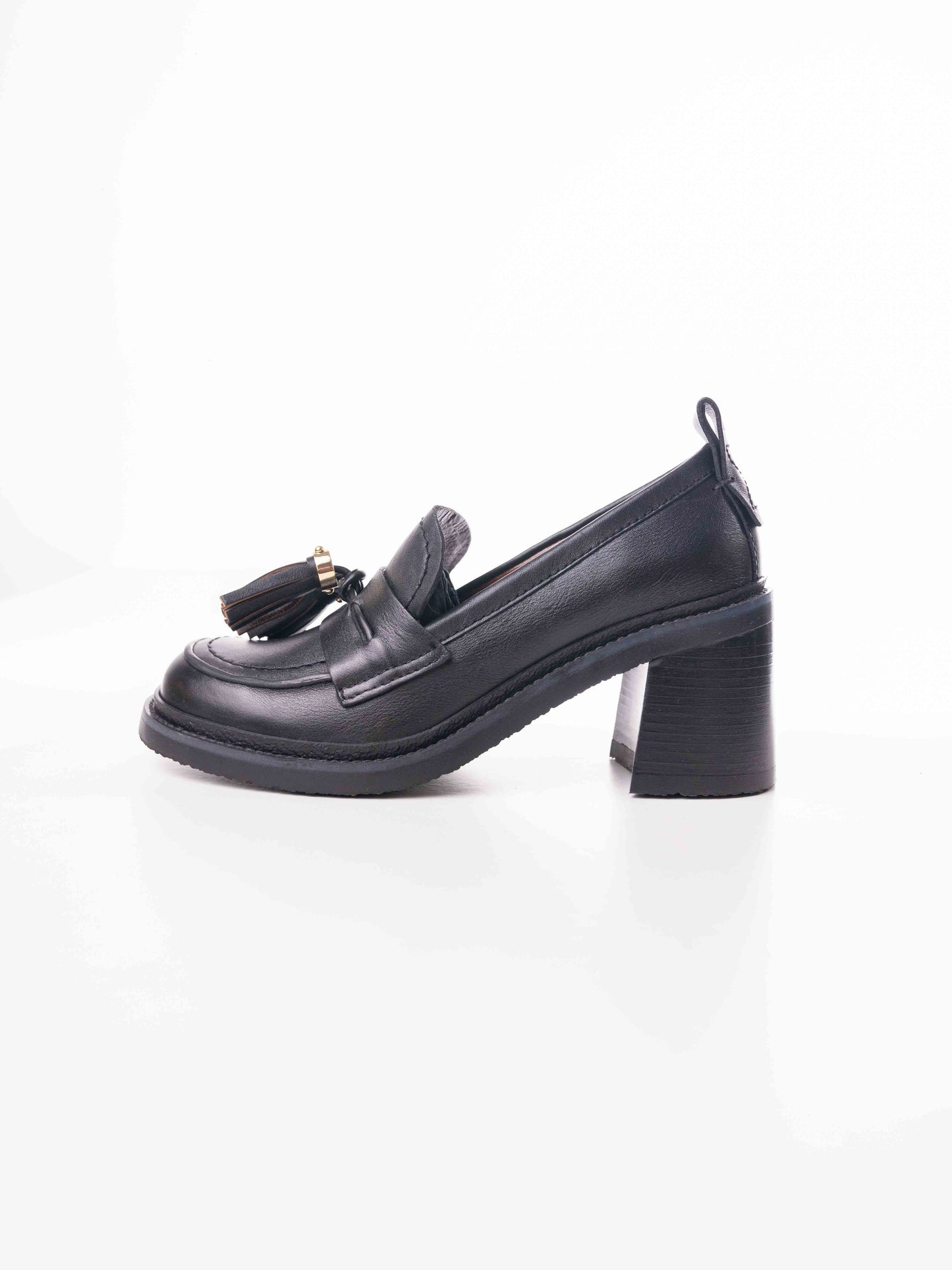 See By Chloe Black Skyie Heel