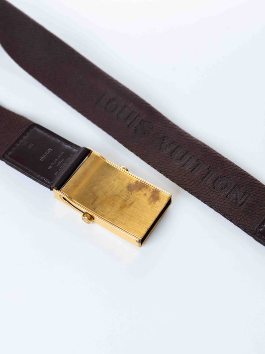 LOUIS VUITTON BENGALE SURPLUS BROWN BELT