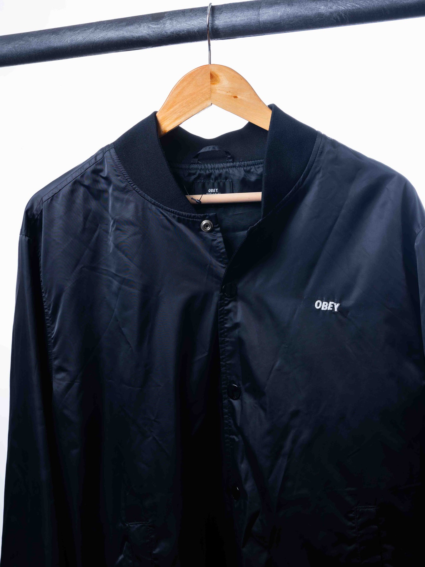 OBEY TOUR CITY JACKET BLACK