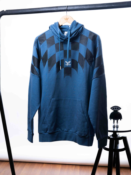 ADIDAS ORIGINALS PRINTED HOODIE WITH KANGAROO POCKET