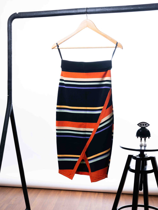 Ted Baker Multi Striped Skirt