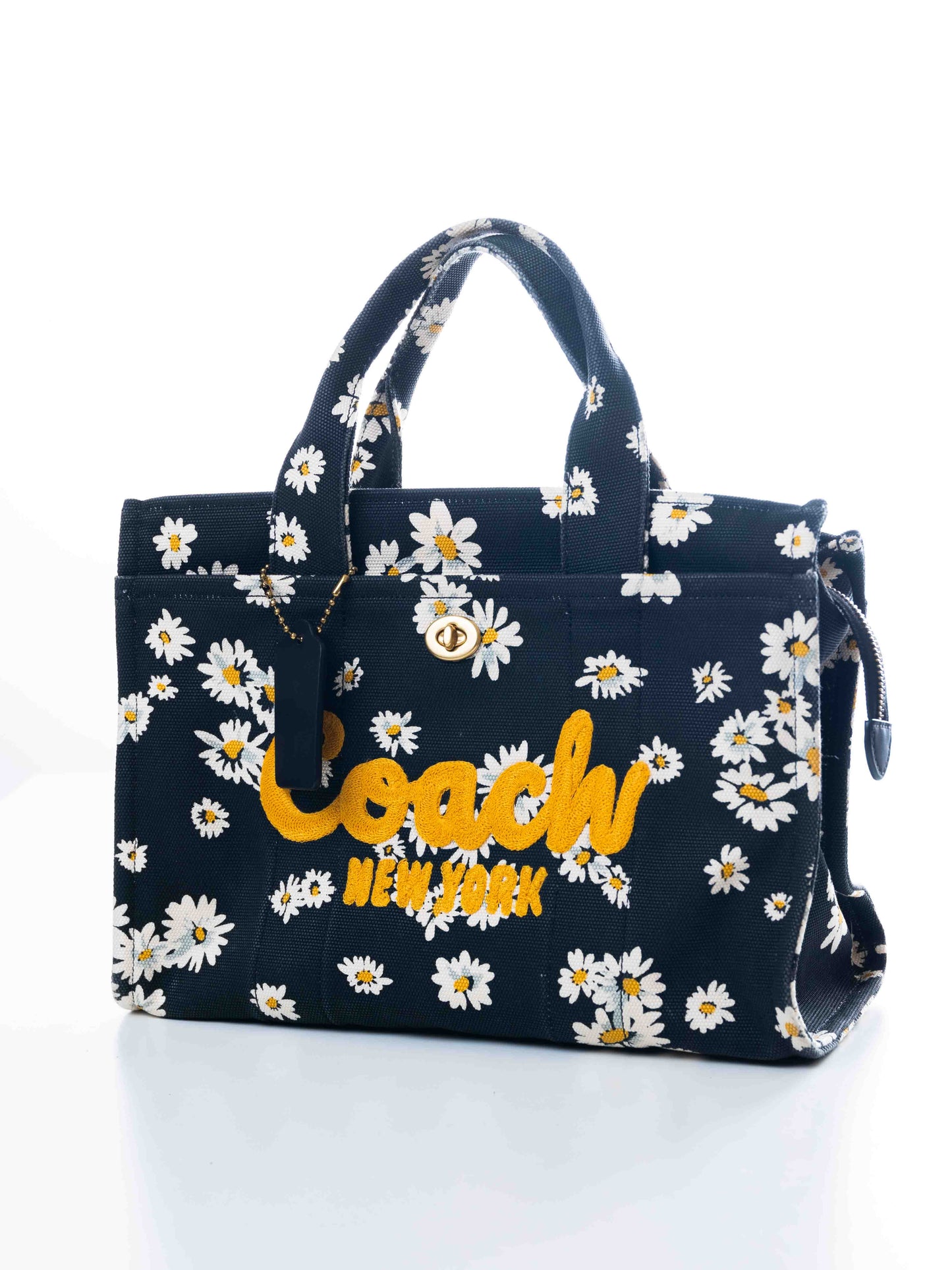 CARGO TOTE WITH FLORAL PRINT