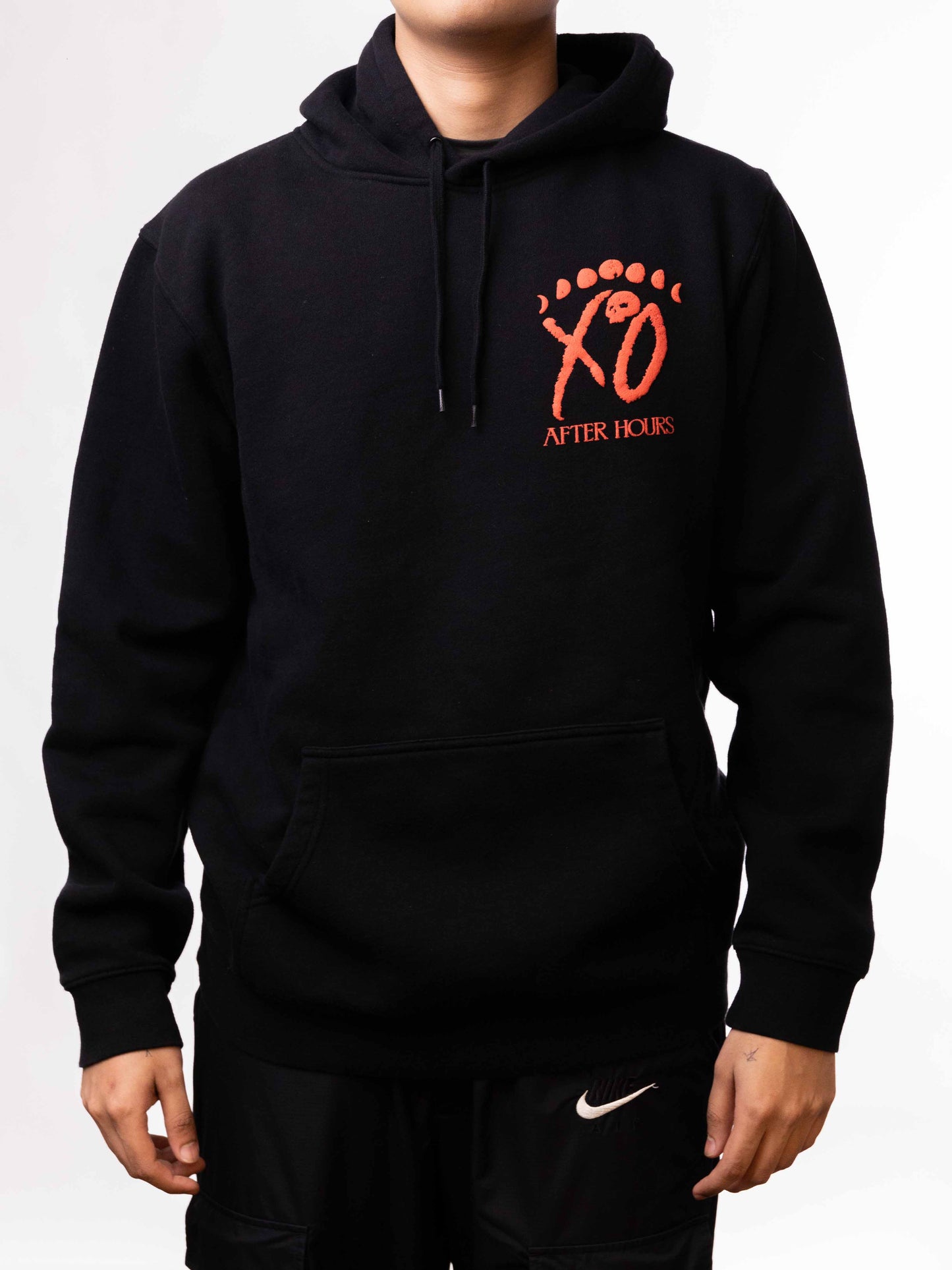 XO AFTER HOURS PHYCHOTIC PULLOVER HOODIE - BLACK RED