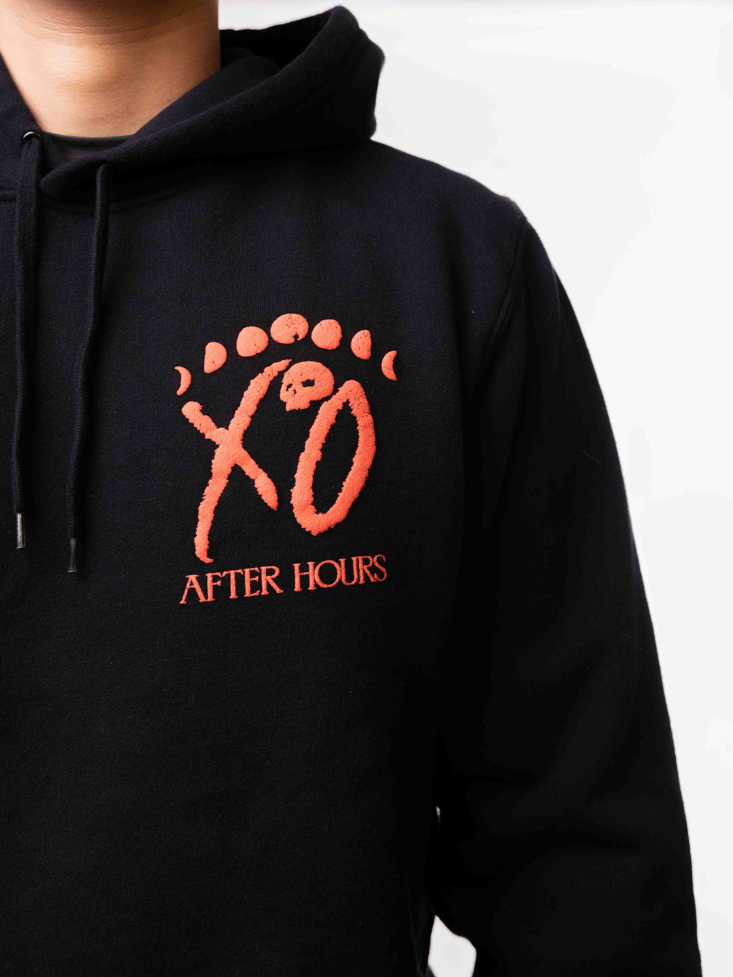 XO AFTER HOURS PHYCHOTIC PULLOVER HOODIE - BLACK RED