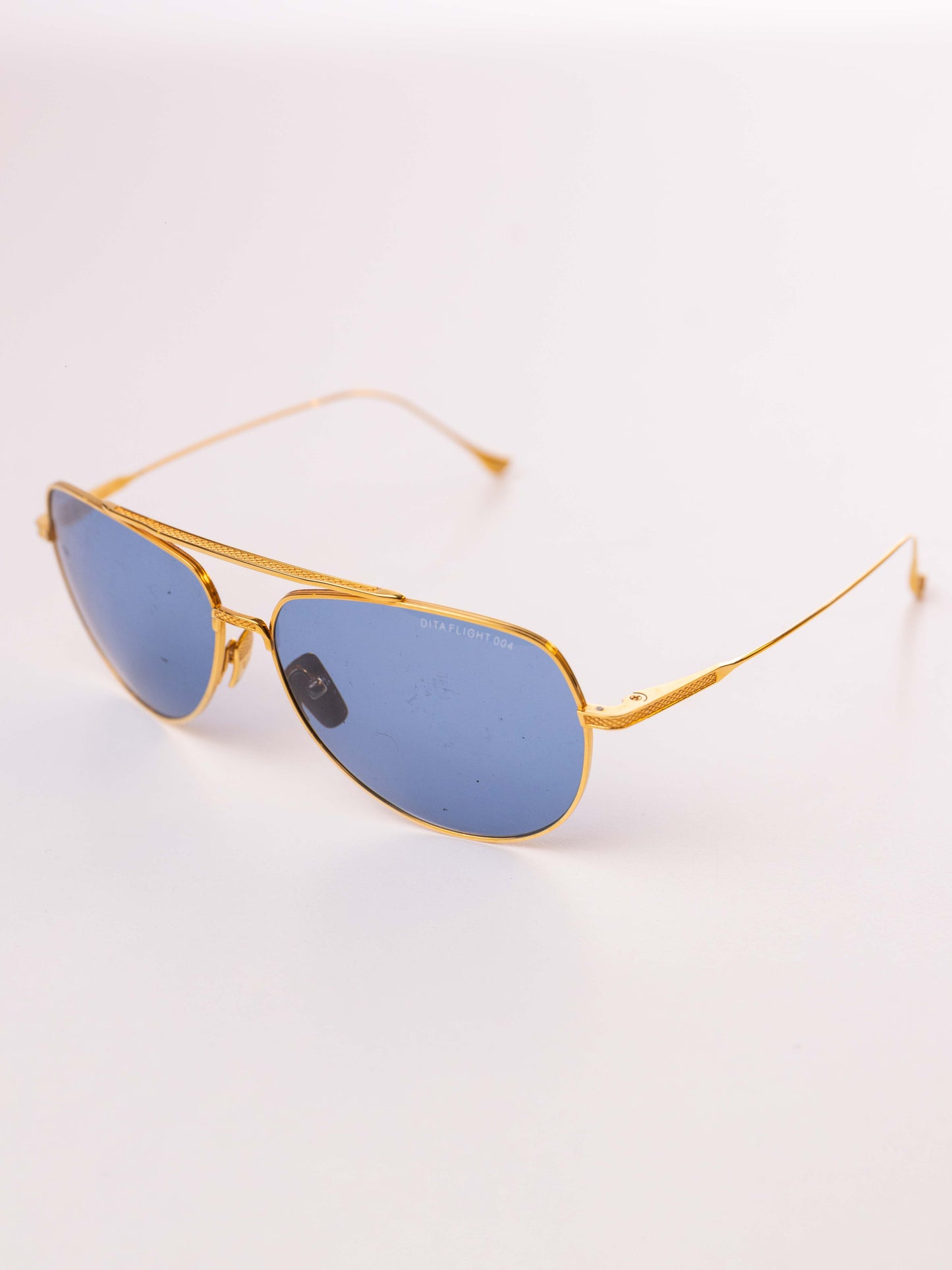 DITA FLIGHT 004 - SUNGLASSES BLUE AND GOLDEN