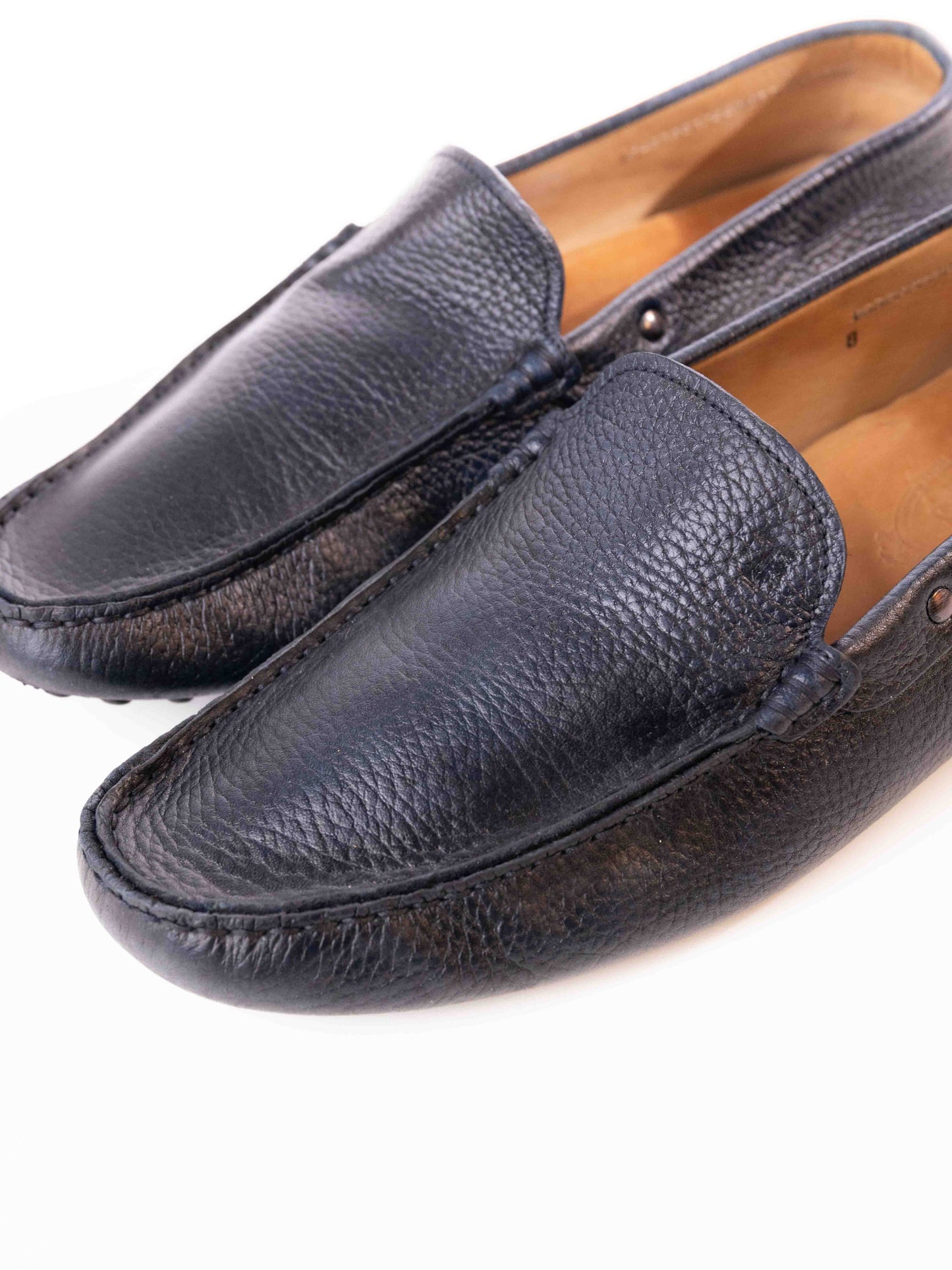 Tod's Slip-On Loafers in black Leather