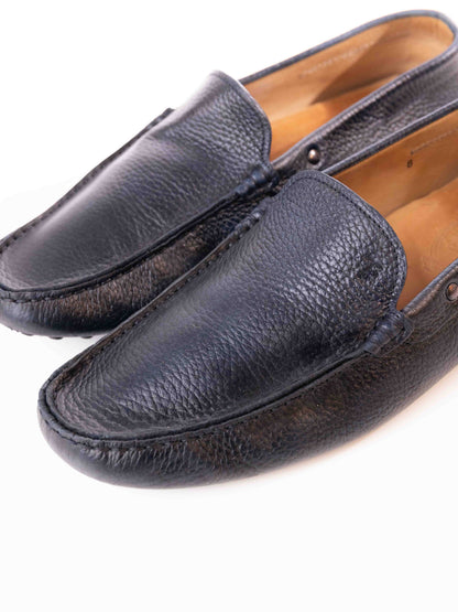 Tod's Slip-On Loafers in black Leather