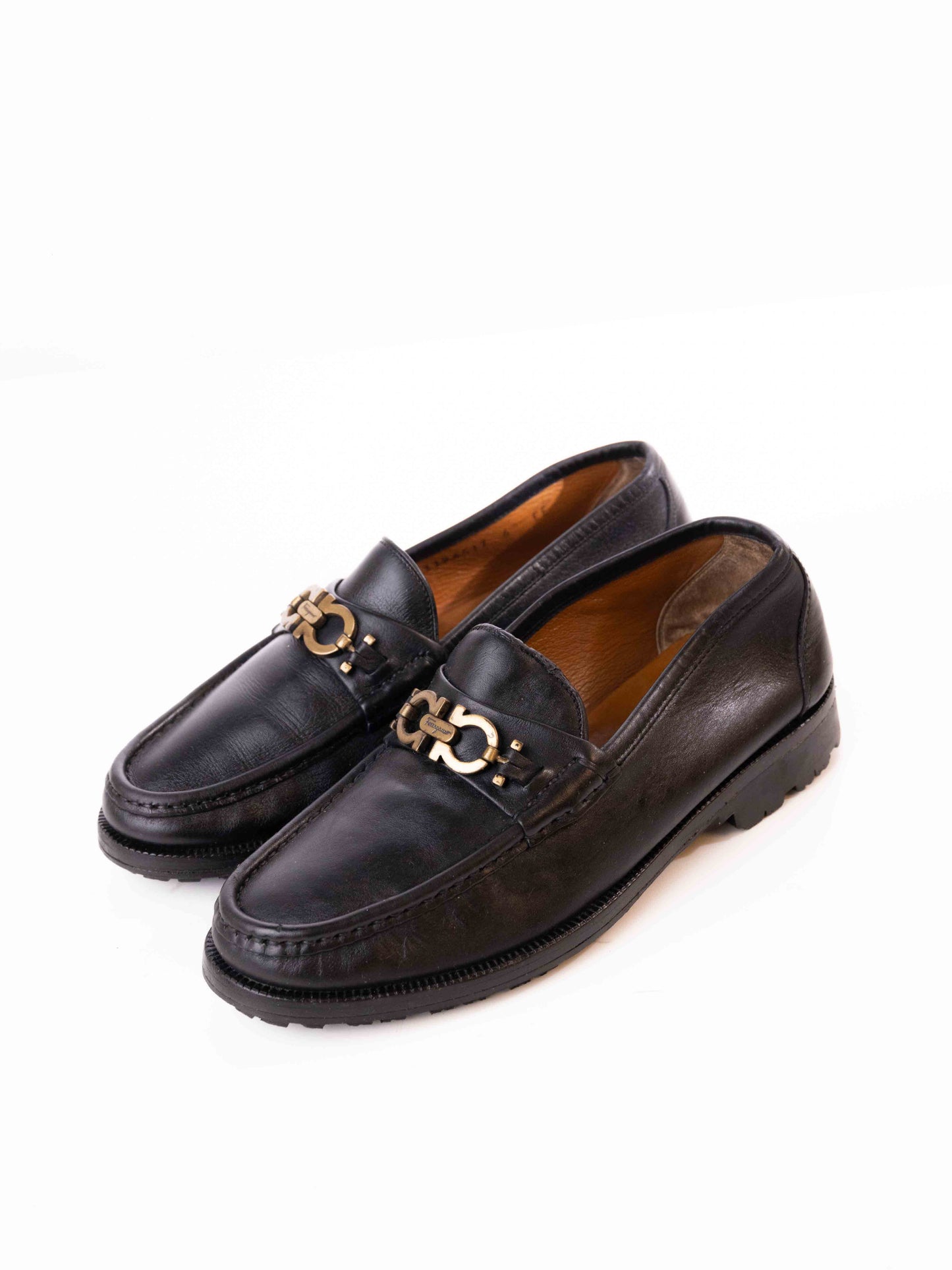 SALVATORE FERRAGAMO BLACK LOAFER