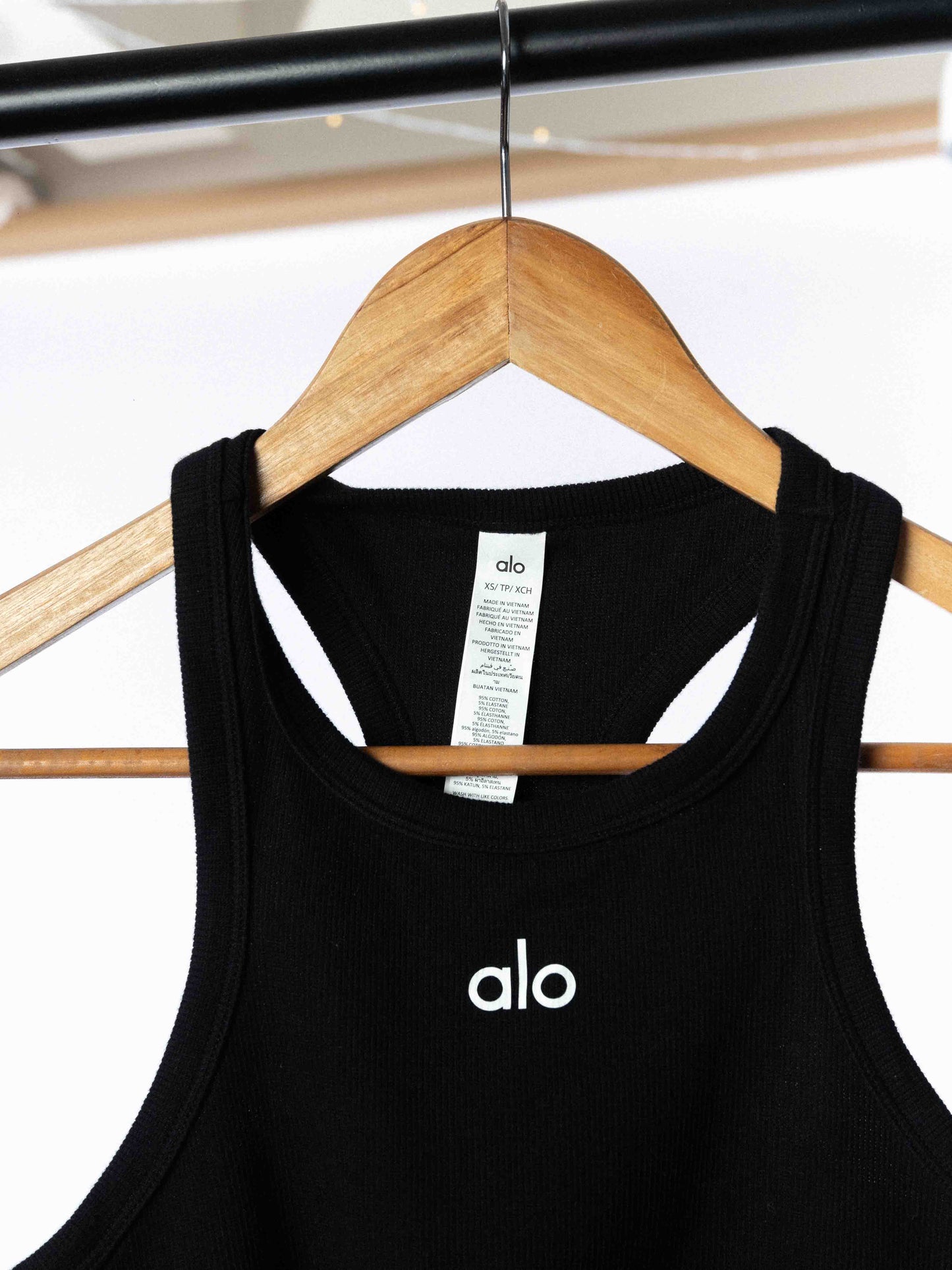 Alo Aspire Tank Top - Black