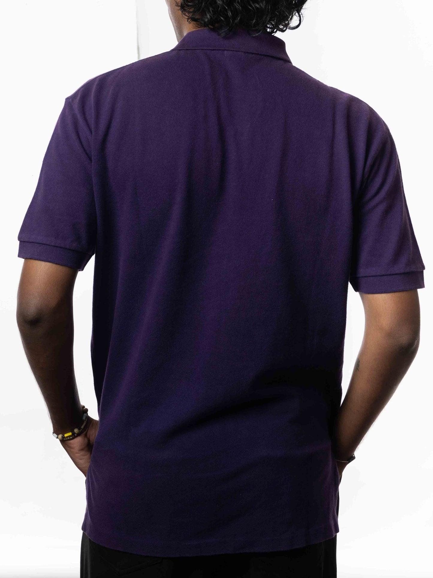 Polo By Ralph Lauren Polo Collar Short Sleeves Cotton Tshirts - purple