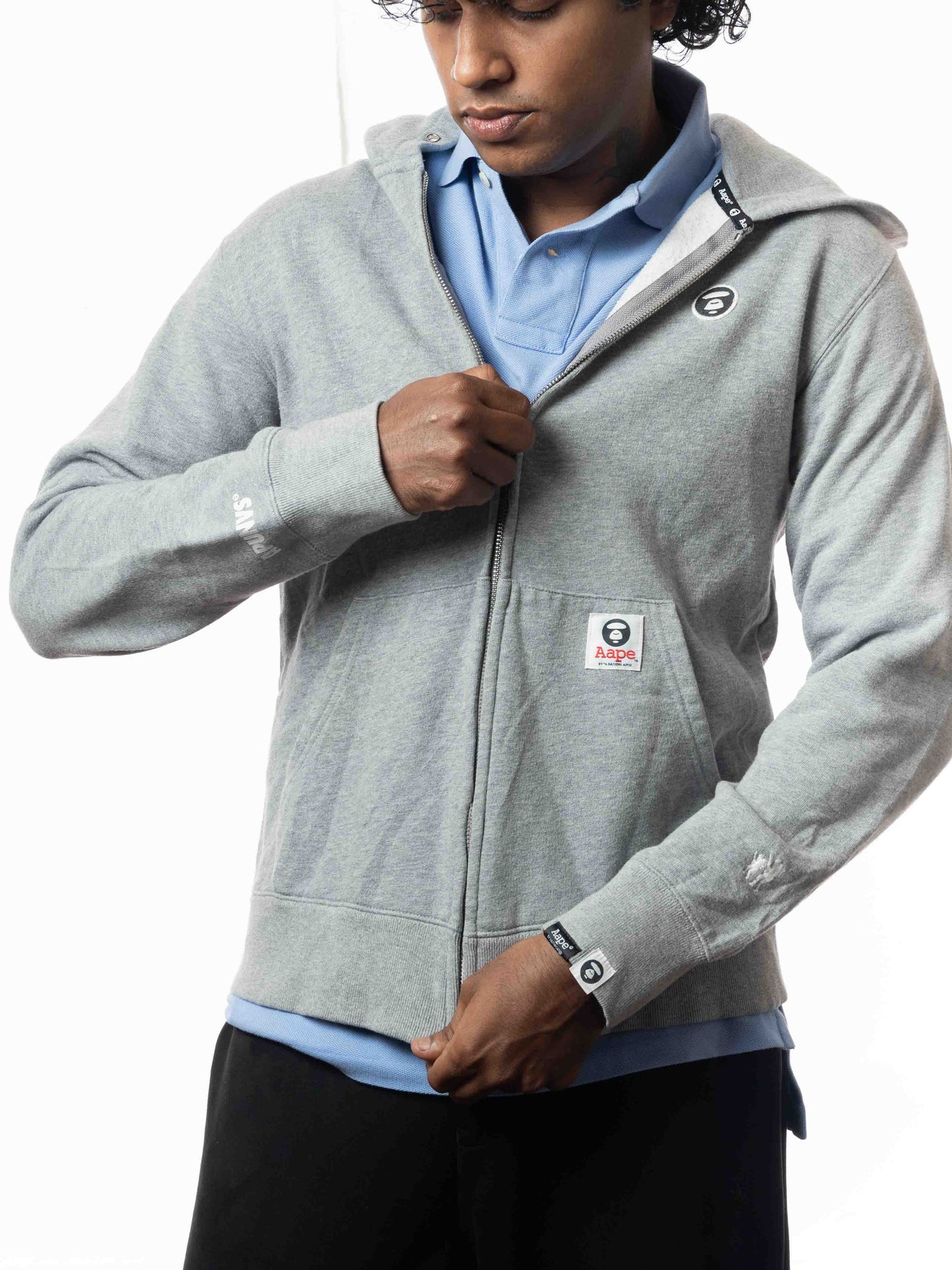 Aape by a Bathing Ape grey Hoodie