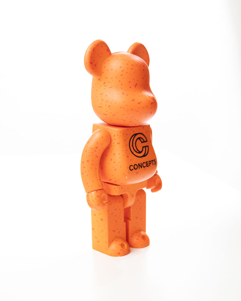 BEARBRICK X CONCEPTS ORANGE LOBSTER 100%