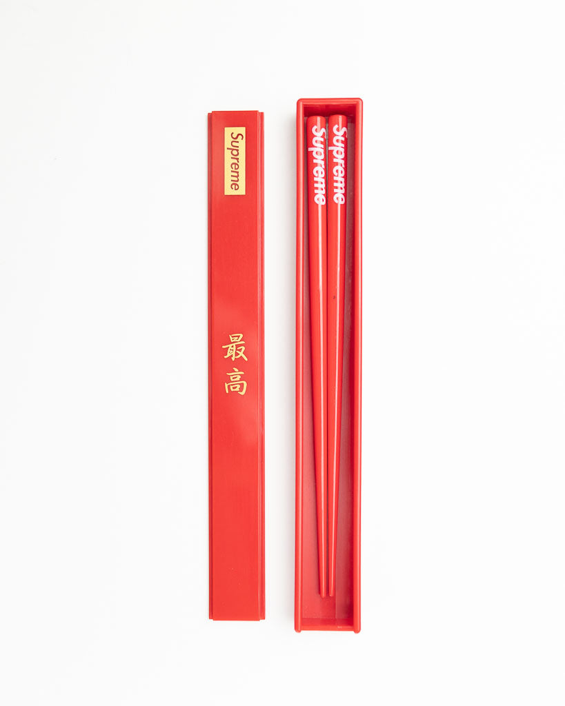 SUPREME CHOPSTICKS SET - RED