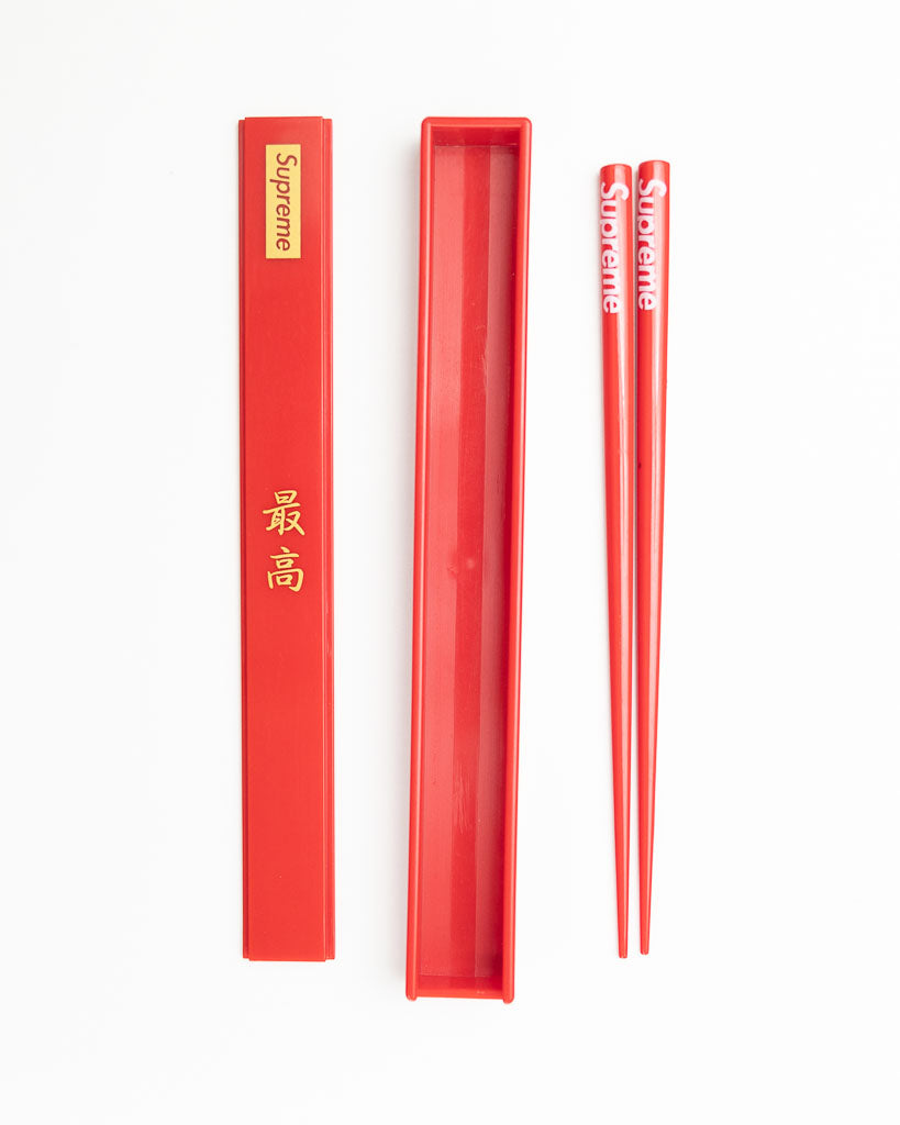 SUPREME CHOPSTICKS SET - RED