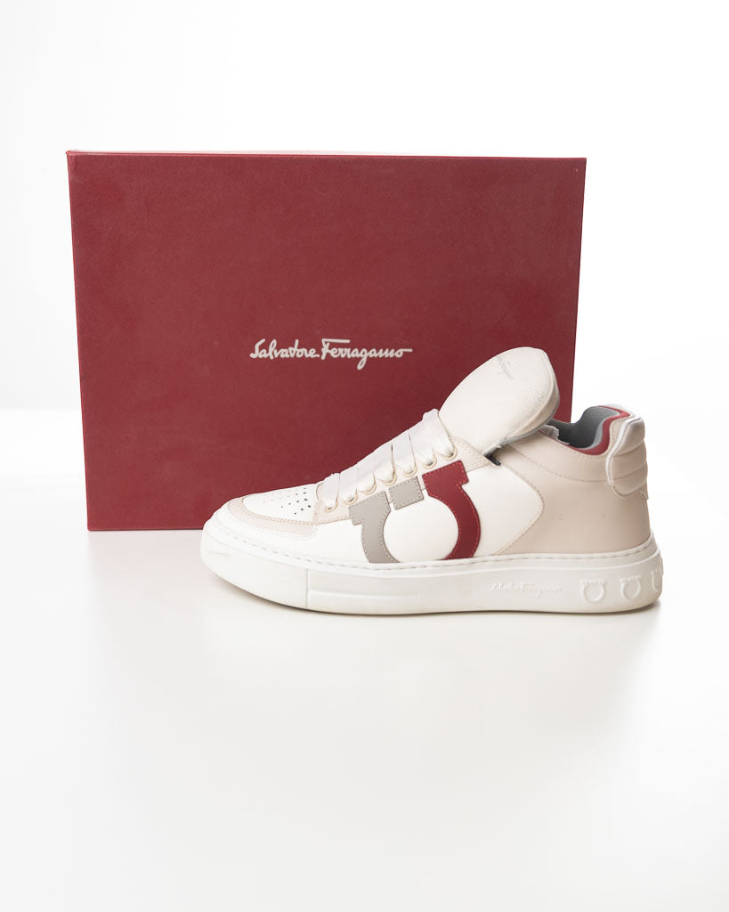 SALVATORE FERRAGAMO MARVELOUS HIGH-TOP SNEAKERS