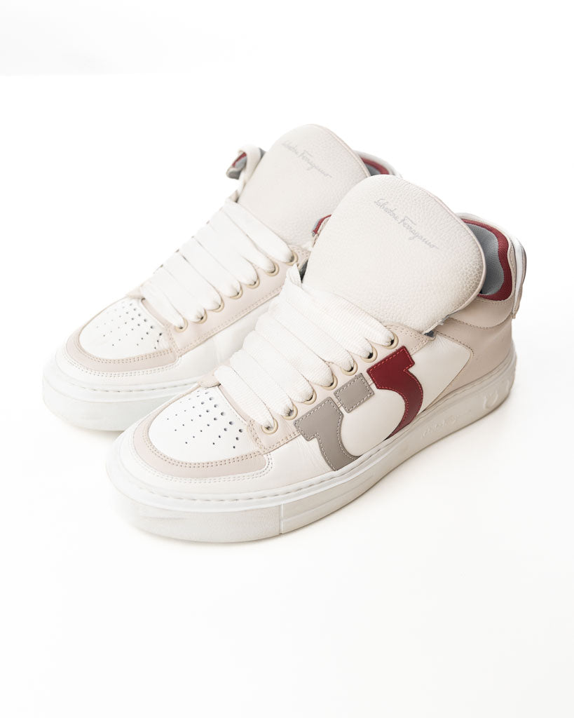 SALVATORE FERRAGAMO MARVELOUS HIGH-TOP SNEAKERS