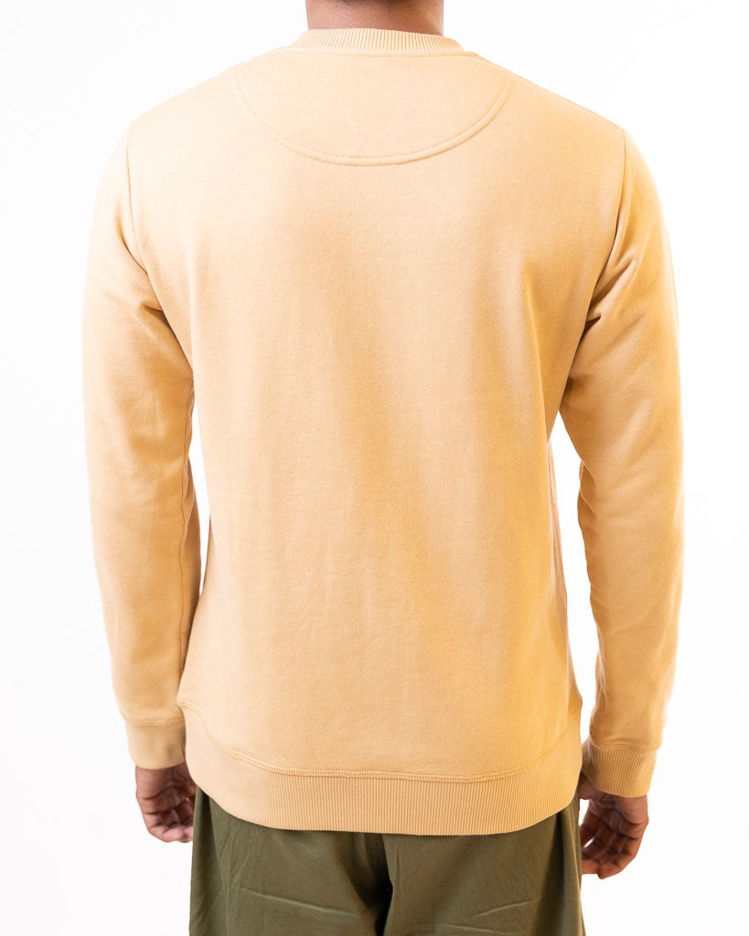 KENZO MEN'S TIGER SEASONAL SWEATSHIRT - DARK BEIGE