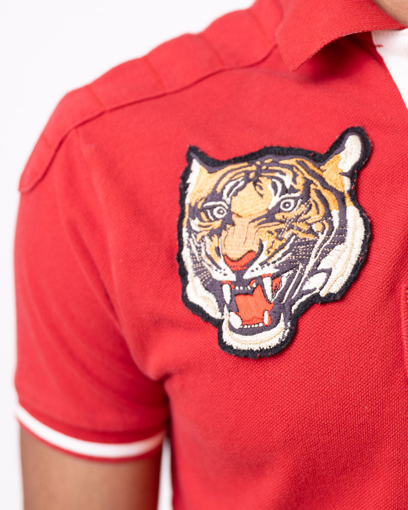 POLO RALPH LAUREN THE COLLEGIATE POLO SHIRT - RED