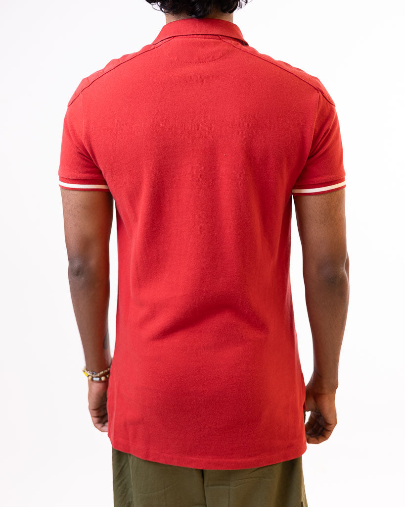 POLO RALPH LAUREN THE COLLEGIATE POLO SHIRT - RED