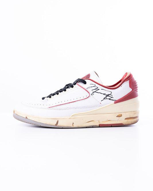 JORDAN 2 RETRO LOW SPOFF-WHITE WHITE RED