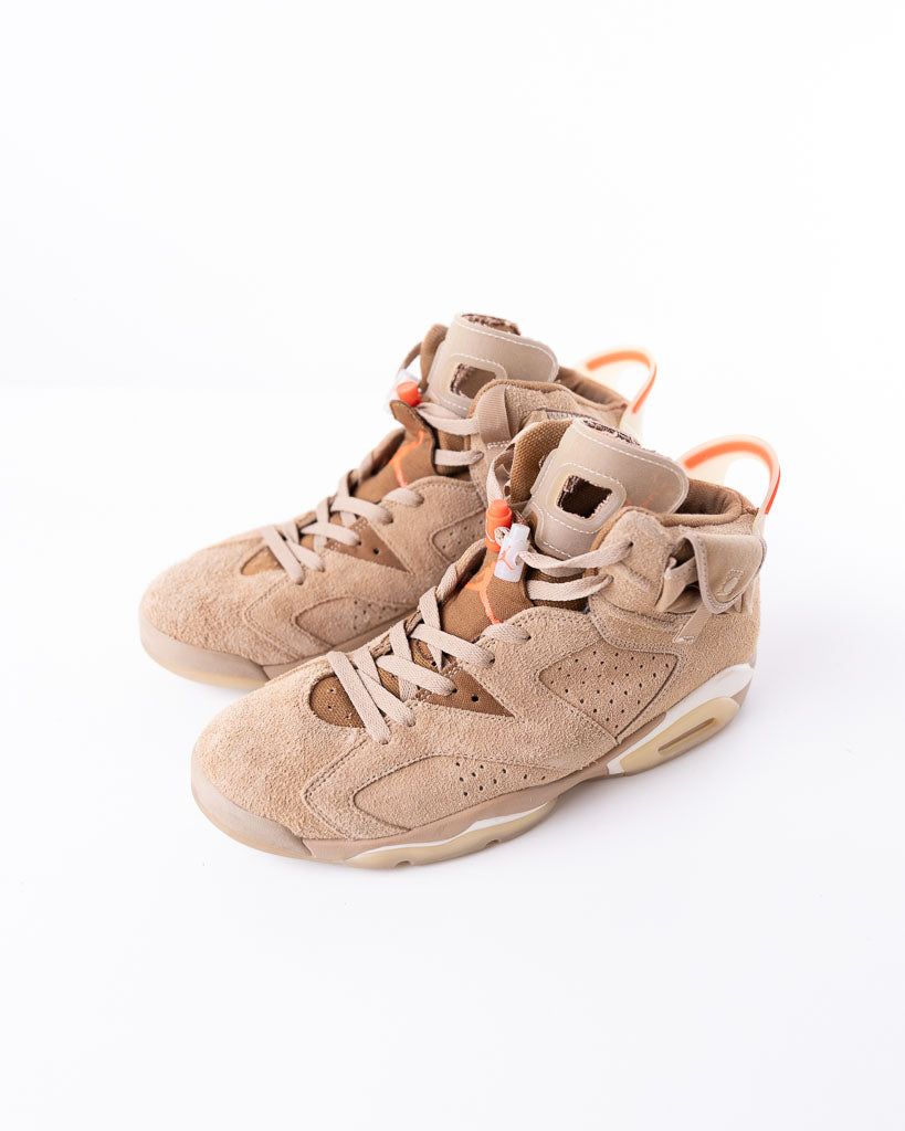 JORDAN 6 RETROTRAVIS SCOTT BRITISH KHAKI