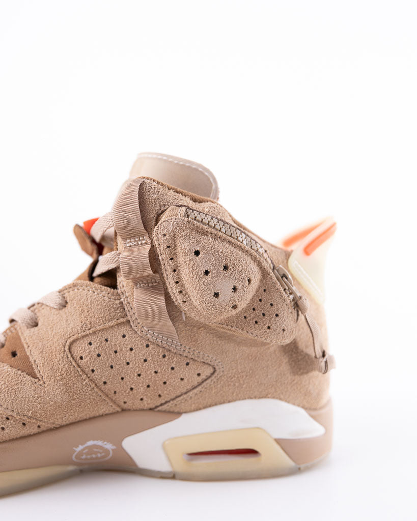 JORDAN 6 RETROTRAVIS SCOTT BRITISH KHAKI