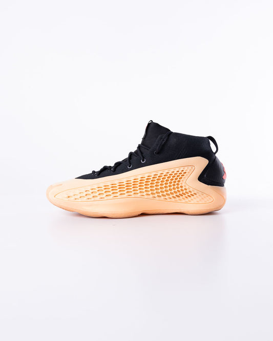 ADIDAS ANTHONY EDWARDS 1 NEW WAVE BASKETBALL SHOES - ORANGE BLACK