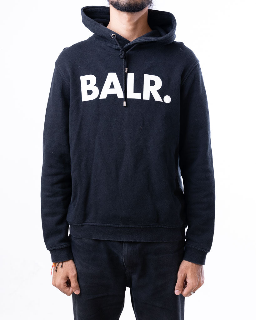 BALR HOODED SWEATSHIRTS - BLACK