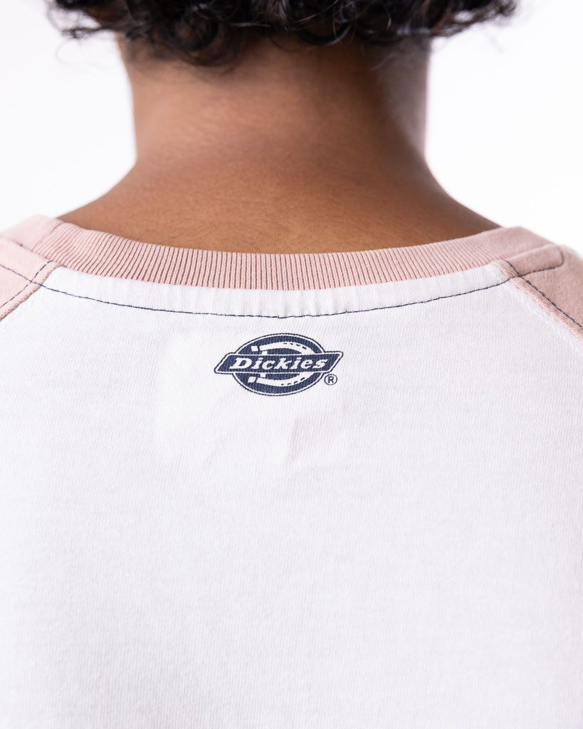 DICKIES WHITE RED LOGO TEE