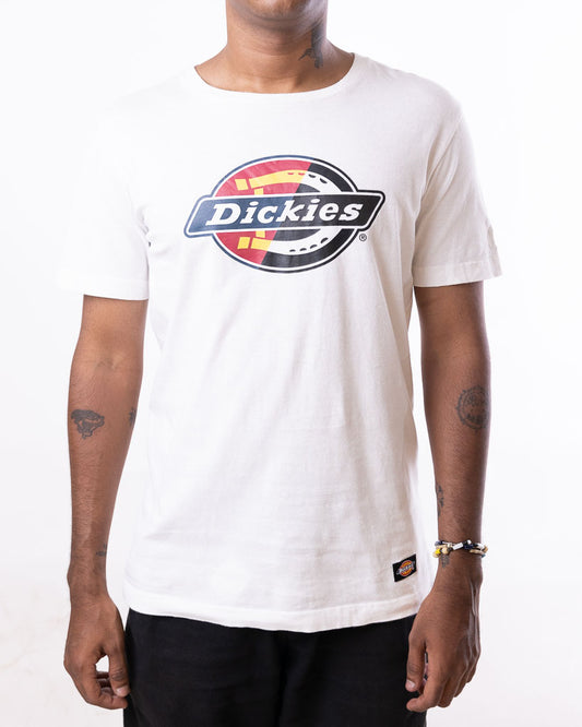 Dickies SPlit Double Logo Tee White