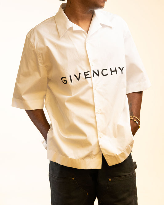 Givenchy Logo Short Sleeve Shirt