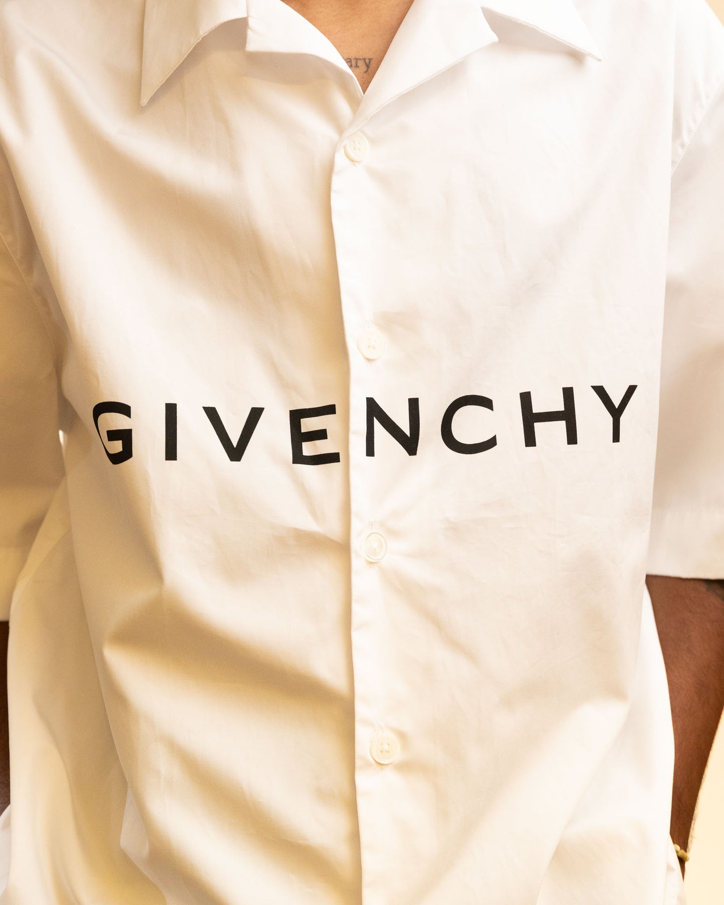 Givenchy Logo Short Sleeve Shirt