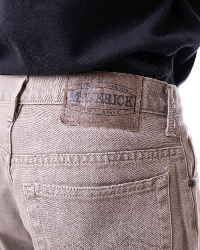 Vintage Maverick Usa Caramel Brown Denim