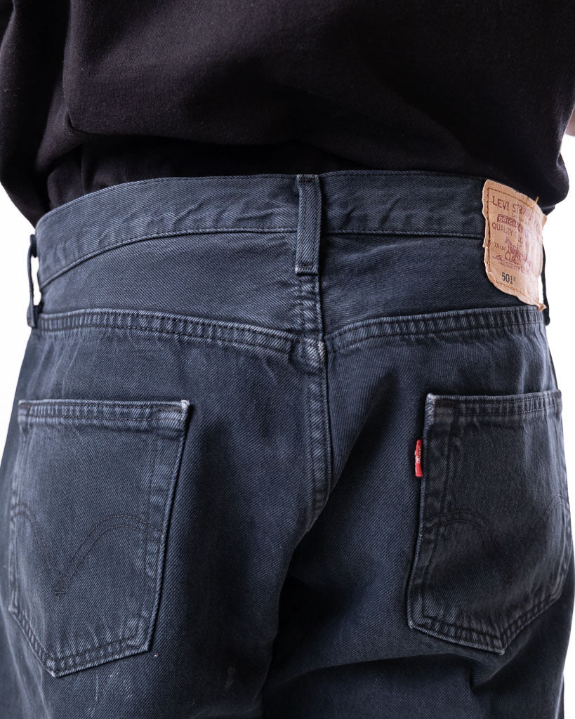 Vintage Levis 501 Black Denim