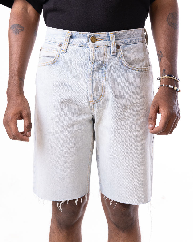 Vintage Lee Denim Shorts Light Wash