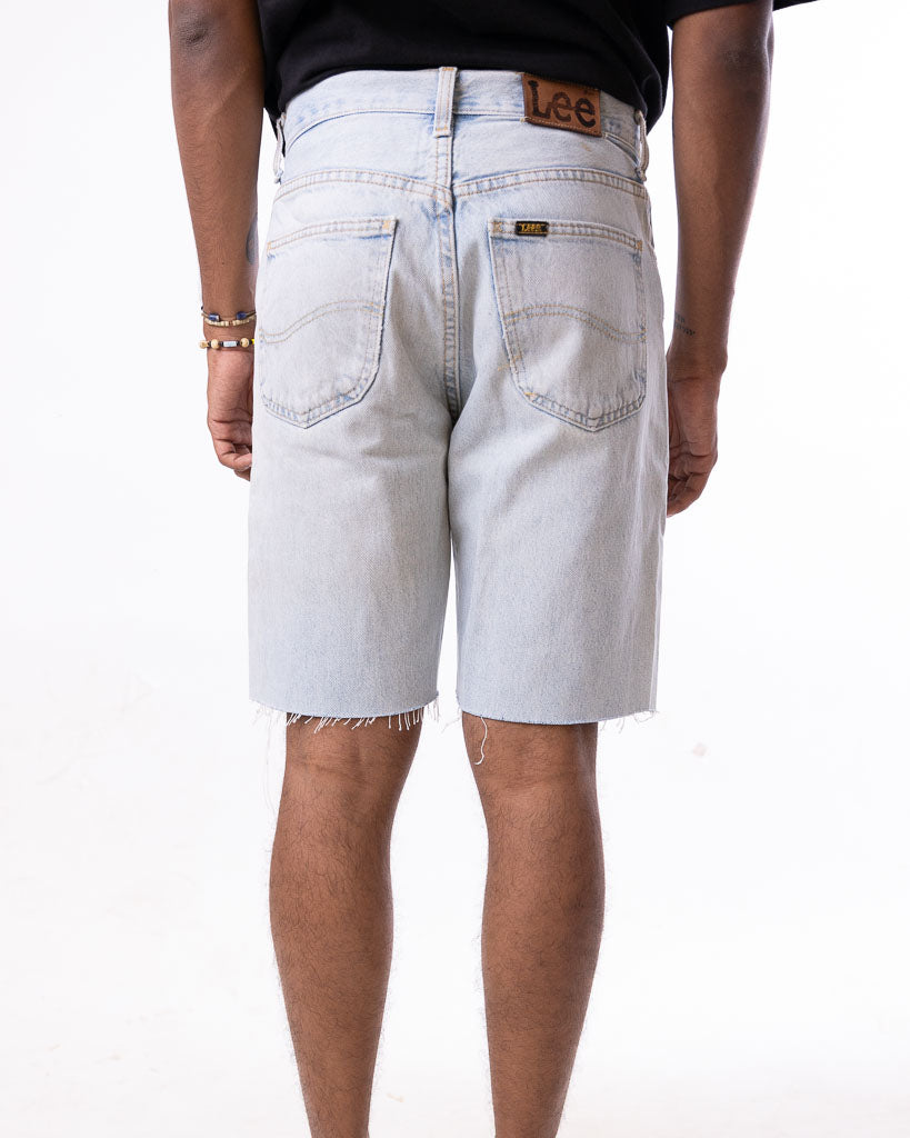 Vintage Lee Denim Shorts Light Wash