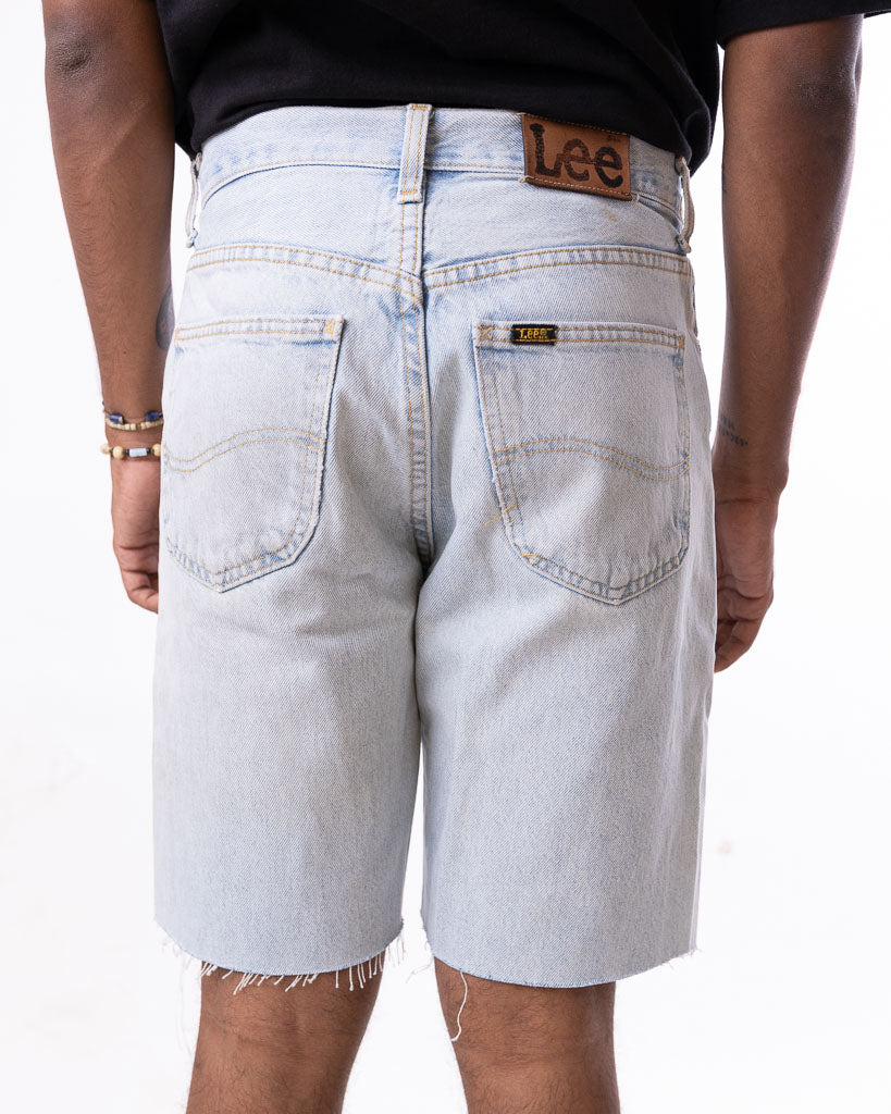 Vintage Lee Denim Shorts Light Wash